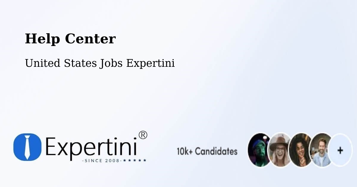 Help Center – West Chicago - United States Jobs Expertini