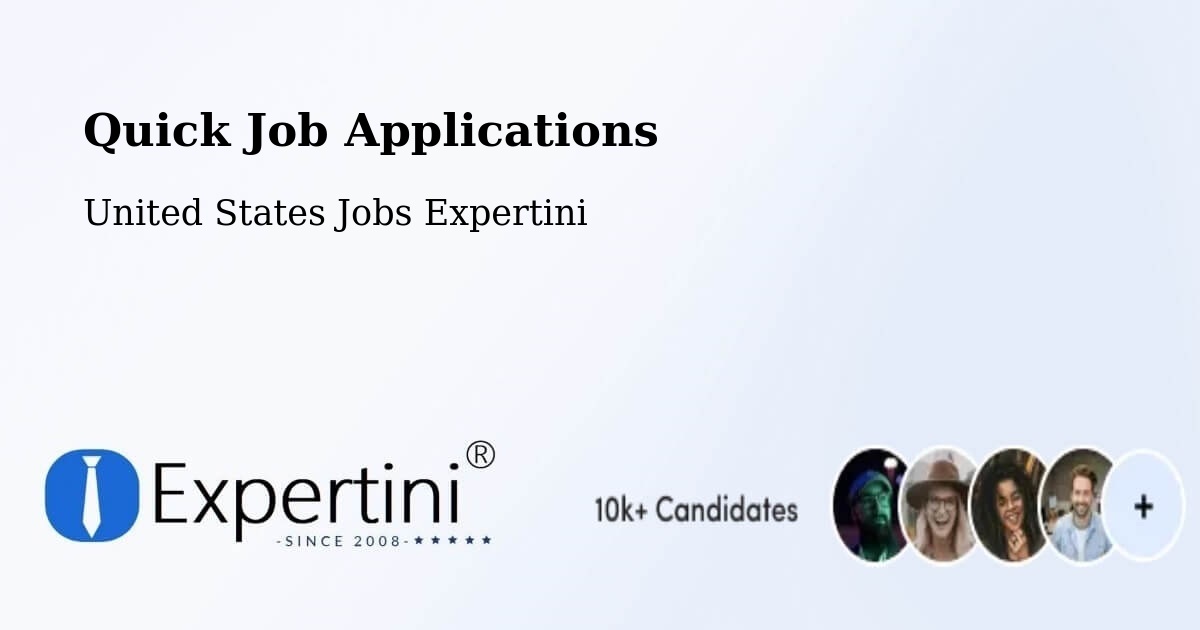 Quick Apply Feature – West Chicago - United States Jobs Expertini