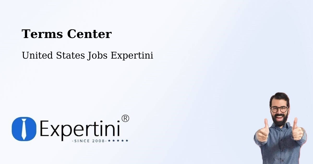 Terms of Service – West Chicago - United States Jobs Expertini